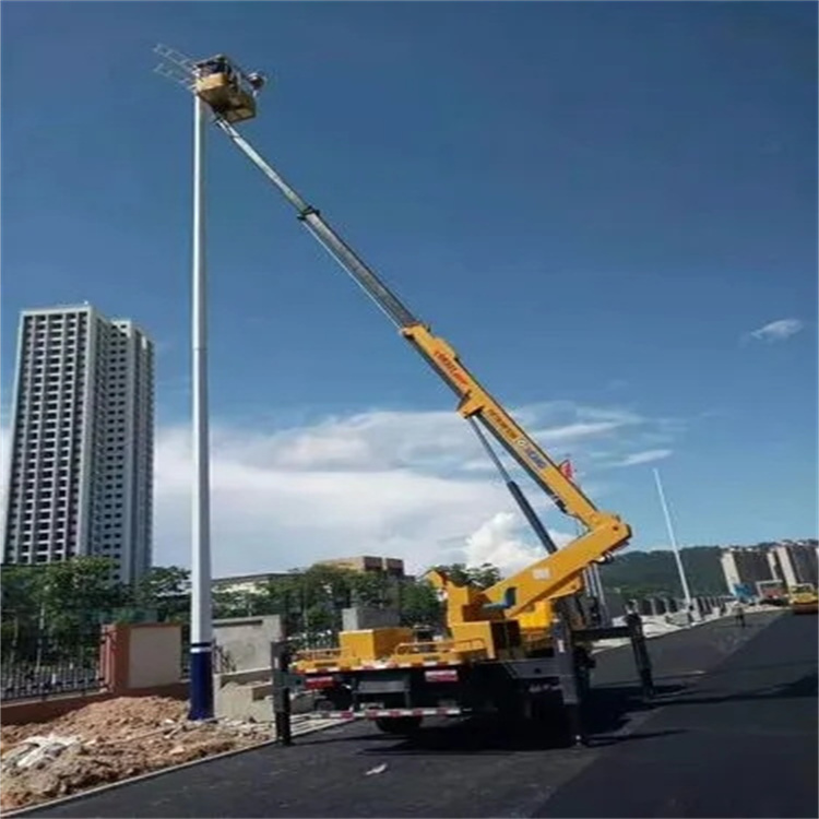 邹平维修路灯的曲臂升降车出租